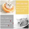 ANWA Adjustable Cat Cone Collar Soft, Cute Cat Donut Collar