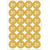 Hooray 21 Twenty One Twenty First 21st Birthday Circular Matt