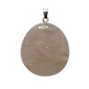 Krio® – A Beautiful Rose Quartz Pendant with Silver Eyelet