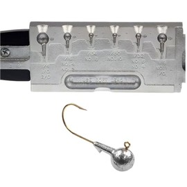 Do It Mold Round Head Jig 1/80, 1/64, 1/32, 1/16, 1/8, 1/4 Oz Do it Mold (3119) RVB-SM2 Cavities 6 Total