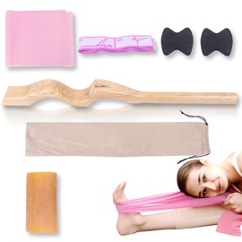 WodGod Professional Wooden Ballet Foot Stretcher Set - Arch Enhancer and Toe Strengthener for Ballet Dancers, Gymnasts, Yoga Practitioners with Portable Bag- Ideal Dance Accessories Gift