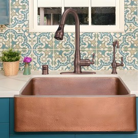 Akicon One-Handle Drinking Water Filter Faucet Purifier, Cold Water (American Bronze)