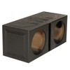 Q Power QBOMB8V Dual 8 Inch Vented Port Subwoofer Sub