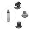 PACKOVE 5pcs Semi-transparent Black Fine Mist Spray Bottles Refillable Sub