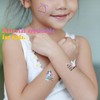 Customized Temporary Tattoos with Phone Number, Custom Tattoos for Child