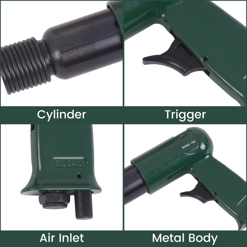 Doppy Air Hammer Kit, with Quick Change Retainer and 3