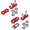 Caltric Red Drive Chain for Bike | Motorcycle Quad 520-Pitch