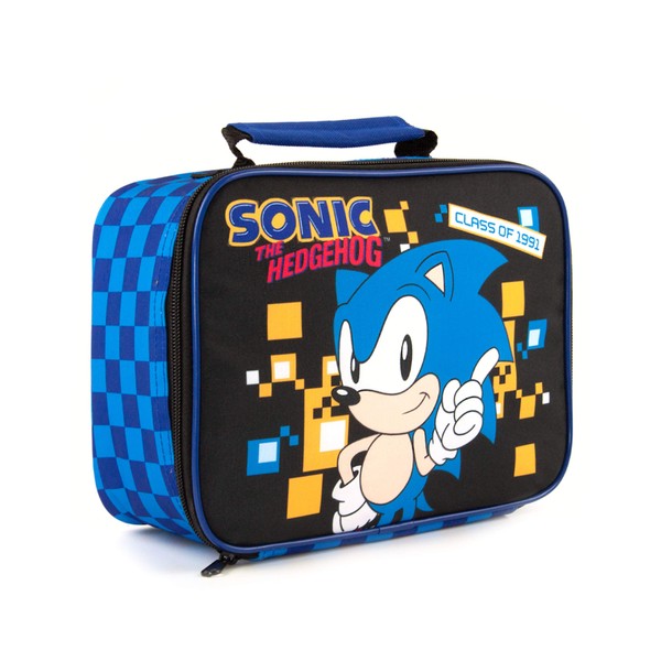 Sonic The Hedgehog Lunch Bag for Kids | Boys' Retro Gaming Adventure | Food Container Fun with The Speedy Blue Hero