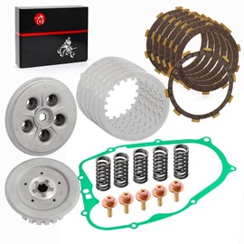 Clutch Kit & Center Inner Hub & Outer Pressure Plate For Yamaha Blaster 200 1988-2006 Heavy Duty Springs Kit & Gasket
