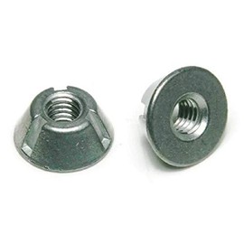 Tri-Groove Tamper Proof Security Nuts Zamak 5 Zinc 1/2"-13 - Qty 1