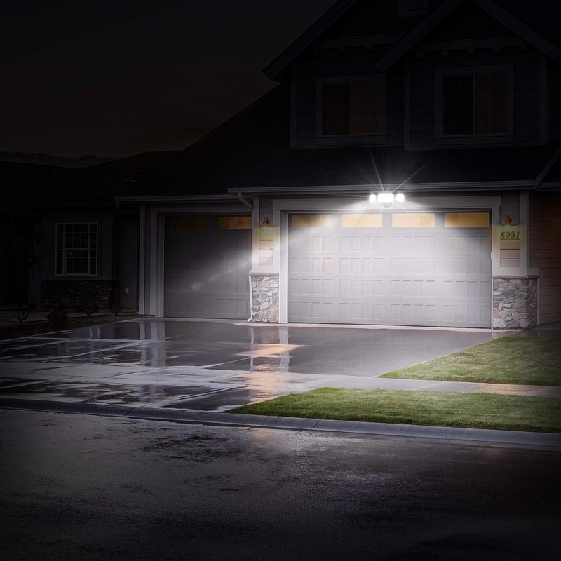 LEPOWER 4500LM Outdoor Flood Lights, 45W LED Flood Light, Exterior