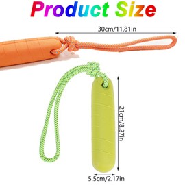 WADY Dog Toy, Water Toy Dog, 22 cm Water Toy for Dog Training with Nylon Rope Training Water Interactive Dog Toy, Swimming Toy for Dogs (Green)