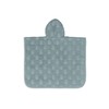 Jollein Badeponcho Kinder 1-4 Jahre - Miffy Jacquard, Sea Green