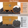 24 Pack-12 x 12 x 2 Inches Pyramid Designed Acoustic