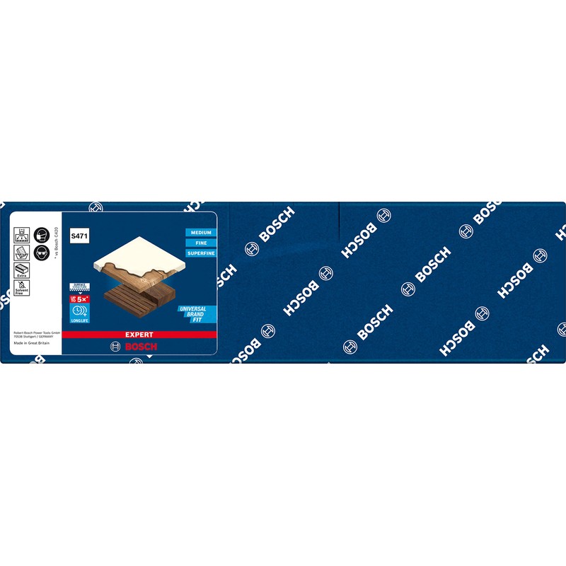 Bosch Professional 1 x Expert S471 Standard Block (Sanding Sponge