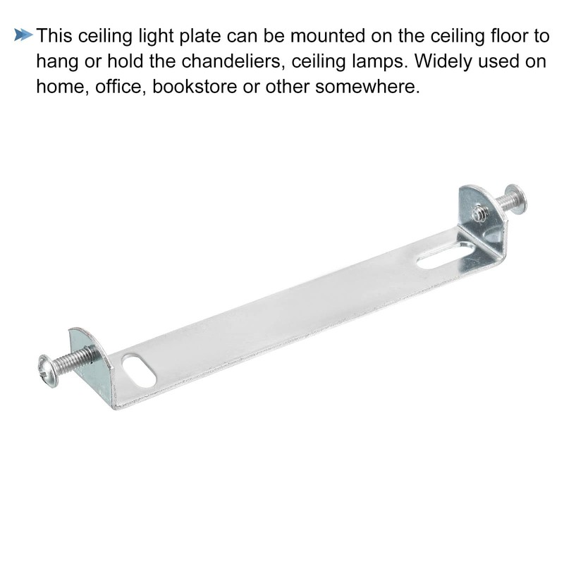 PATIKIL 110mm Ceiling Light Plate Kit, 2 Set Pendant Light