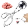 DOERDO Meat Ballers Non Stick Stainless Steel Ice Cream Scoop