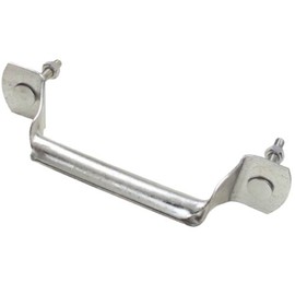 Ideal Security Inc. SK7133 Garage Door Lift Handle, Galvanized, Silver, 5.7 Inch Hole Spacing