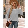 WIHOLL Sweaters for Women Lightweight Teacher Shirts for Women Fall