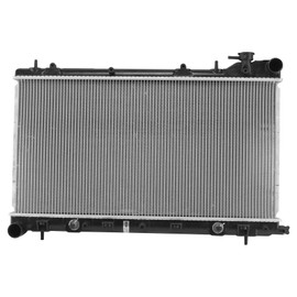 TRQ Radiator Assembly Aluminum Core Compatible with 03-08 Subaru Forester CU2674 SU3010142