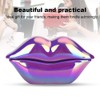 Zunate Electroplate Creative Lip Telephone, Fashionable Funny Multi-Functional Desktop Landline