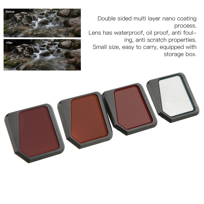 4 in 1 Camera Lens Filter Set with CPL ND16