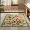 Rugcomf Area Rug 4x6 Rug Washable Boho Rugs Non Slip