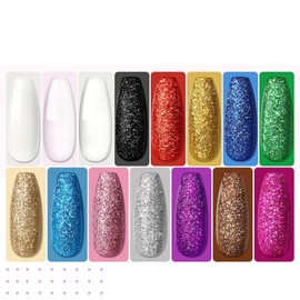 Leeclek Acrylic Nail Kits for Beginners Nail Art Set Nail Acrylic Kit Decoration Powder Nail Art Tools for Salon DIY Gifts Manicures at Home