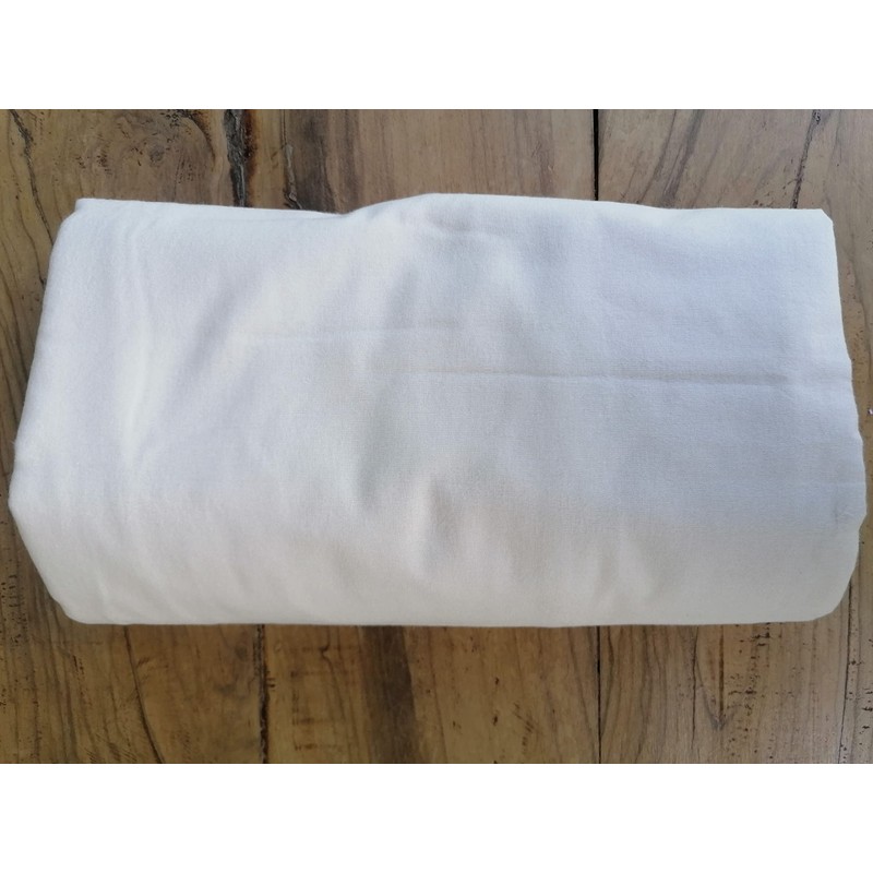 Single Fitted Sheet Flannel 90 x 200 + 22 cm