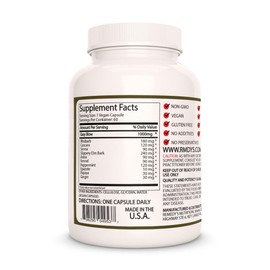 Remedy's nutrition Easy Blow™ (Gentle Herbal Laxative) 1,000mg per Capsule/60,000mg per Bottle/Vegan Caps