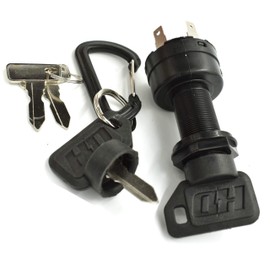 HD Switch Starter Ignition Switch Replaces Club Car 4-PIN Gas 1996-02 DS, Turf, Carryall w/4 Keys, Clubcar