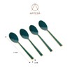 Artesà Stainless Steel Teaspoon Set, 4 Pieces, Gift Boxed