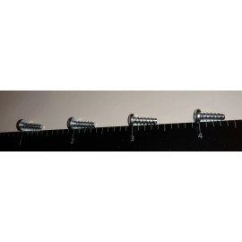 Unbranded Sega Genesis Model 2 Aftermarket Replacement Case Screws - Set of 4