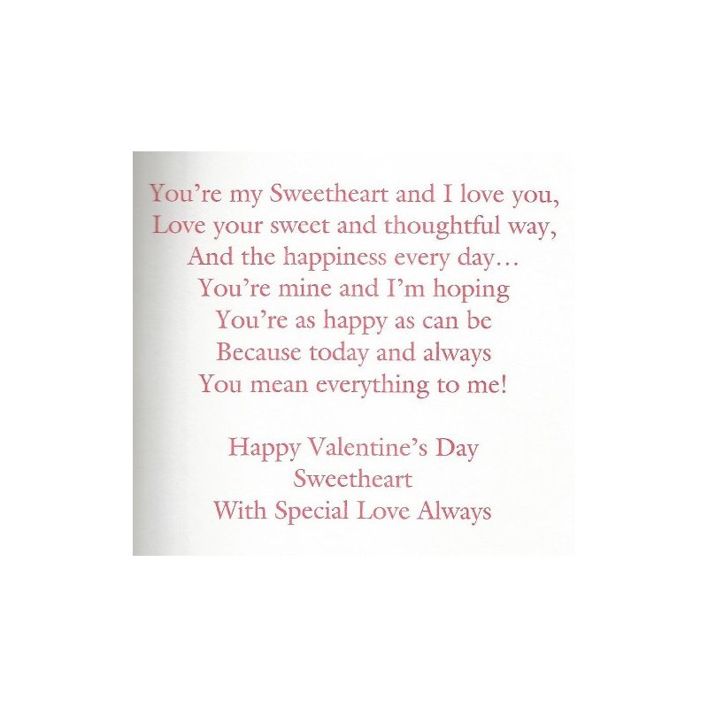 For You, SWEETHEART On Valentine's Day (V1)