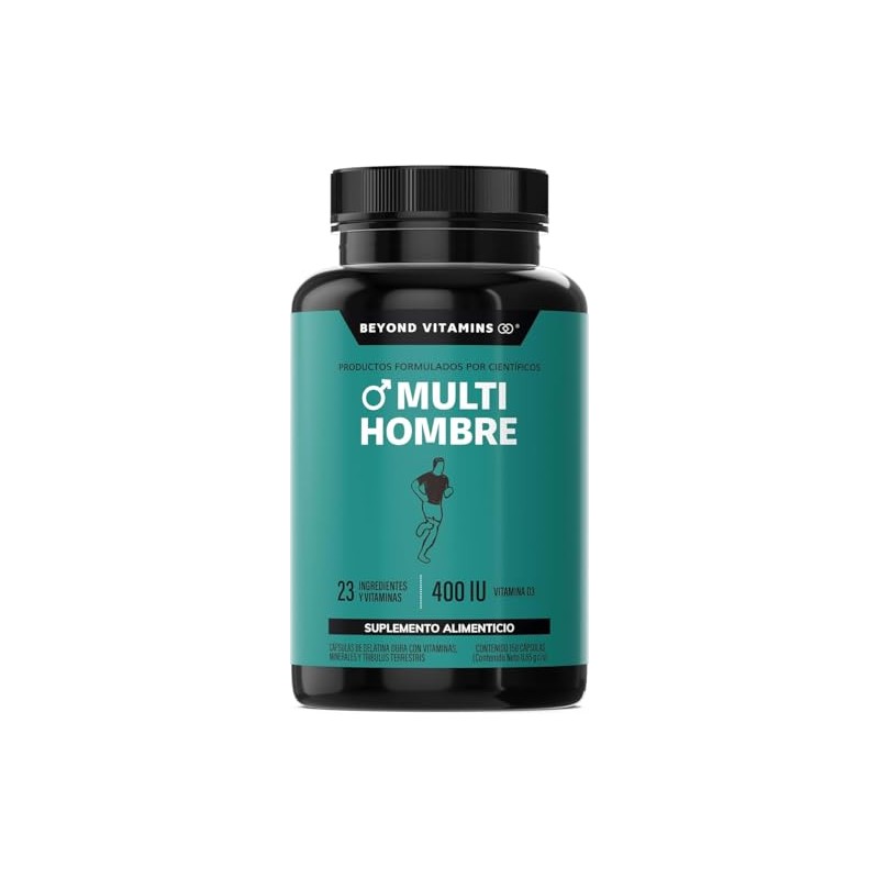 BEYOND VITAMINS - Multi Vitaminas para Hombres | Vitaminas A