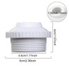 2pcs Pool Spa Directional Flow-Hydrostream Return Jet, Swimming Pool Return