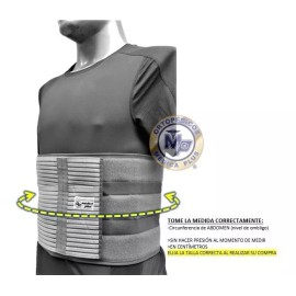 Mplus Faja Para Obesidad - Transpirable Sobrepeso 20 Cm Ventilada