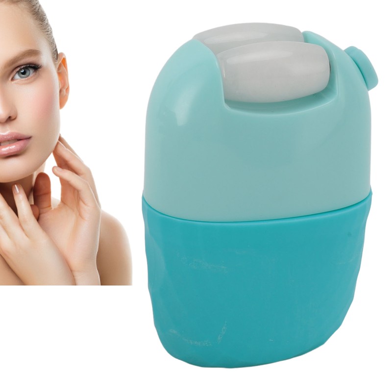 Ice Face Roller Cooling Massage Silicone Jadestone Facial Beauty Ice
