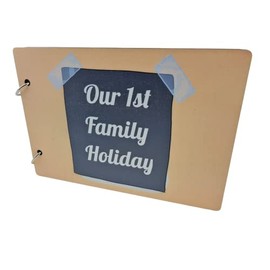 Our 1st Family Holiday Scrapbook, Fun Kids Activity to Record Your First Family Holiday (uv256-scrap-famhol)