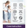 DEXI Bathroom Rug 16x24, Super Soft Thick Chenille Absorbent Bath