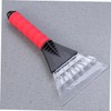 CAXUSD Car Windshield Ice Scraper Snow Removal Tool with Rubber