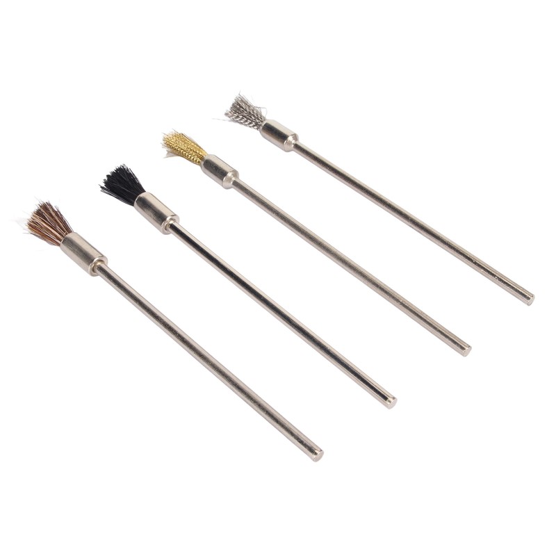 4pcs Watch Cleaning Wire Brush Watch Polishing Multi Functional Rust