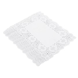 iplusmile 150 Sheets Lace Doilies Paper Placemat Dinner Plate Liner Thanksgiving Decor Oil Absorbing Kitchen Mat