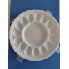 Hansgo Round Deviled Egg Platter and Carrier With Lid -