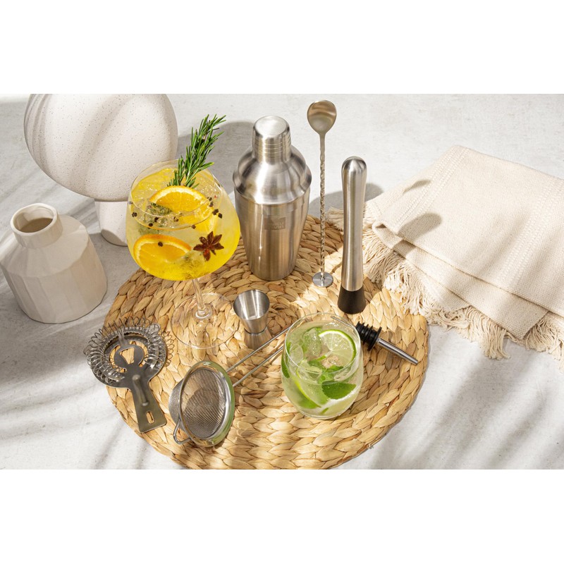 Vacu Vin Cocktail Set Plus - 7 Essential Tools for