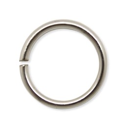 Iron Round Eyelets Silver Silver Nickel 0.3 in (8 mm) 0.5 in (12 mm) 0.6 in (15 mm) 0.8 in (20 mm) (Outer Diameter 0.5 in / Thickness 0.06 in, 100 pieces)
