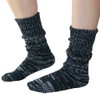 Mongrel Socks Pure Merino Wool Socks - Black & White,