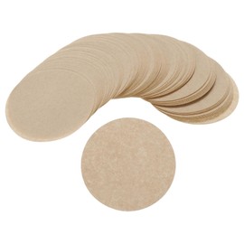 PATIKIL Mocha Pot Paper Filter Disposable Round Brown Paper 2 Inch OD for Espresso Maker, Cafe Office Home Pack of 200