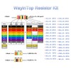 WayinTop 5 mm LED Diode & Resistors Assortment Kit for