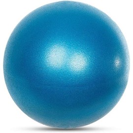 Pilates Ball, 9 Inch Small Exercise Ball Workout Ball Core Ball Anti-Burst Small Yoga Ball - Color: blue